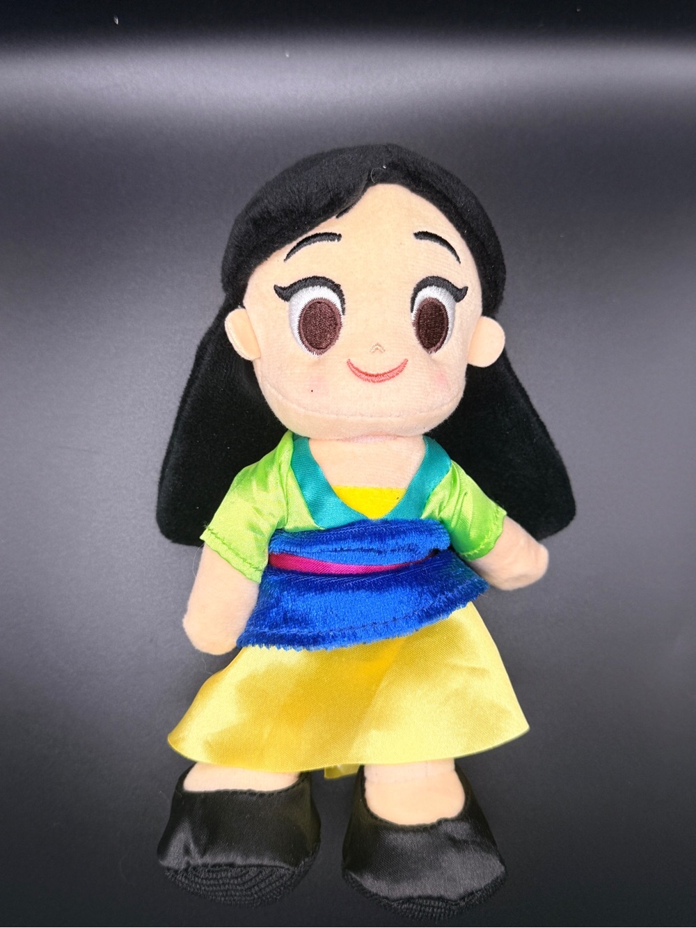 Disney Store Princess Mulan Plush Doll 8" Traditional Hanfu Dress shopDisney